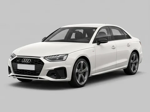 2017-2024 Audi A4, front three-quarter view