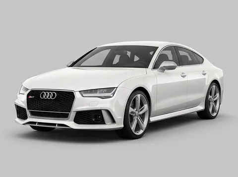 2014-2018 Audi RS7, front three-quarter view