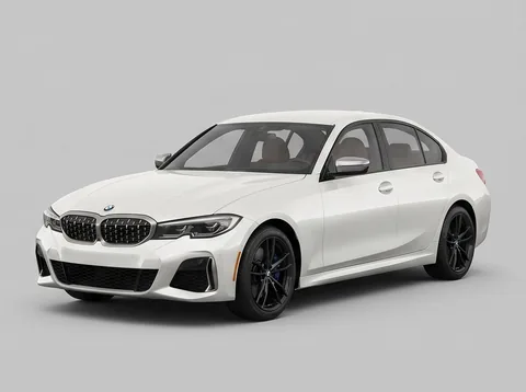 2019-2025 BMW 3 Series, front three-quarter view