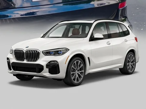 2019-2025 BMW X5, front three-quarter view