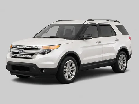2011-2019 Ford Explorer, front three-quarter view