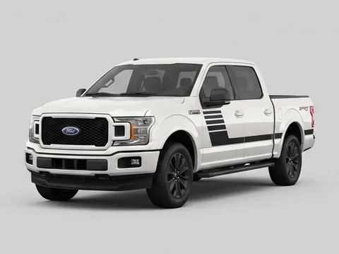 2015-2020 Ford F-150, front three-quarter view