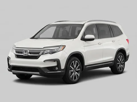2016-2022 Honda Pilot, front three-quarter view