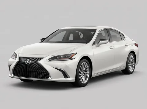 2019-2025 Lexus ES, front three-quarter view