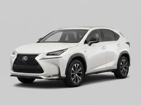 2015-2021 Lexus NX, front three-quarter view