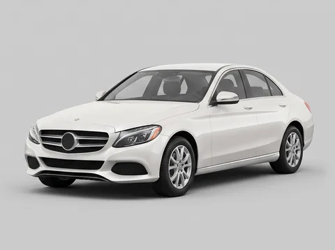 2015-2021 Mercedes-Benz C-Class, front three-quarter view