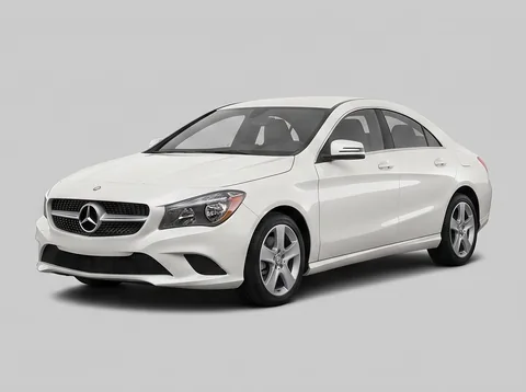 2014-2019 Mercedes-Benz CLA, front three-quarter view