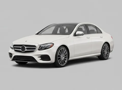 2017-2023 Mercedes-Benz E-Class, front three-quarter view