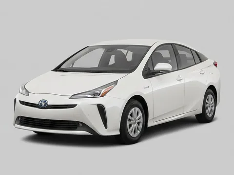 2016-2022 Toyota Prius, front three-quarter view