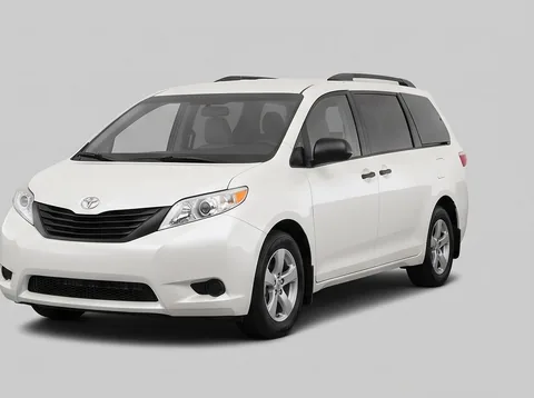 2011-2020 Toyota Sienna, front three-quarter view